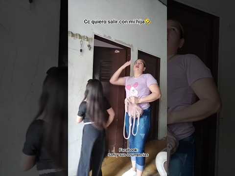 siempre q quiero salir con ella🤣🤣🤣🤣 #shortsfeed #comedia