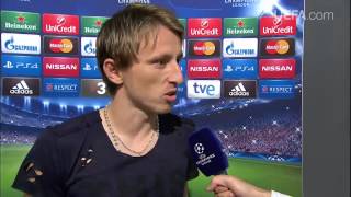 Luka Modrić nakon utakmice protiv Basela