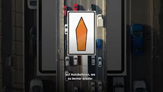 Was hat das Verkehrszeichen mit dem ORANGENEN SARG zu bedeuten? #verkehrszeichen #verkehr #gesetze