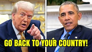 Trump INSULTS Barack Obama “Go Back to Africa”—But His Response Shocks All Of America
