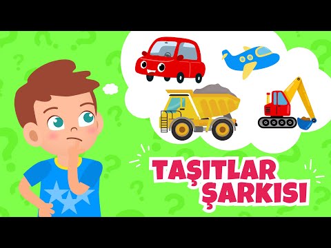 🚚 Taşıtlar Şarkısı ✈️🚢 - Arabaya Binelim Düt Düt - Arabalı Çocuk Şarkıları - Taşıtlar Çizgi Film