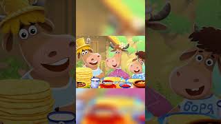 Бурёнка Даша. Друзья устраивают блинный пир в лесу!