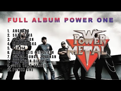 ANGKARA - POWER METAL - FULL ALBUM POWER ONE - PLAYLIST LAGU ROCK TERBAIK 2025