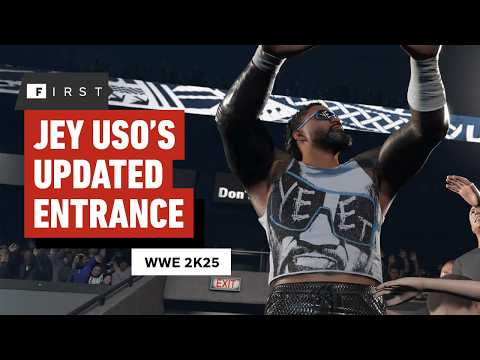 WWE 2K25: Jey Uso Crowd Entrance - IGN First