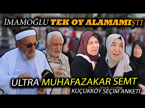 İmamoğlu Tek Bir Oy Bile Alamamıştı | Muhafazakar Semt Küçükköy'de Seçim Anketi