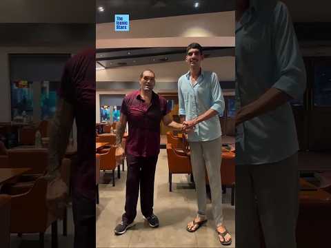 The Great Khali with Taller Friend ✨ #thegreatkhali #wwe #wrestling