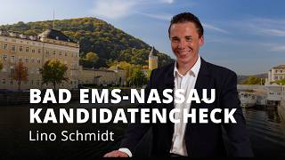 Bürgermeisterwahl in Bad Ems-Nassau: Lino Schmidt #BadEms #Nassau #Bürgermeisterwahl