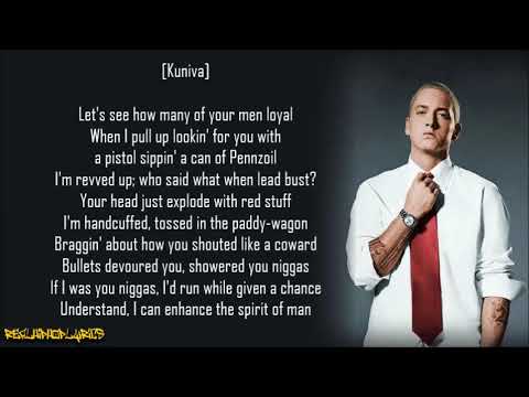 Eminem - When the Music Stops ft. D12 (Lyrics)