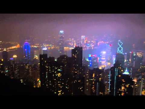 香港山頂纜車看夜景 2015.03.29