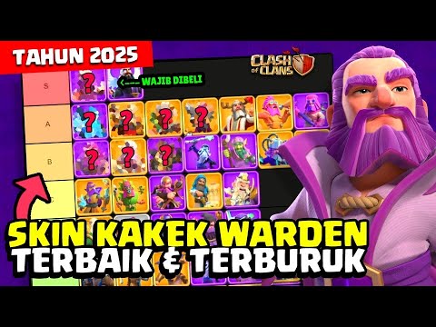 SKIN GRAND WARDEN TERBAIK & TERBURUK Tahun 2025