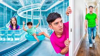 CONSTRUÍ un PARQUE DE DIVERSIONES de HIELO !!