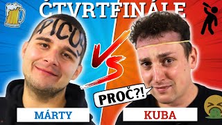 ,,MÁRTY MI PŘEBRAL HOLKU".. - NAPĚTÍ PŘI NEJVĚTŠÍ BEERPONG BITVĚ , KDO VYHRAJE ? #1  @eremvole