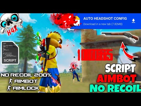 Free Fire Auto Headshot Config File🎯🌠 Macro Aimbot + No Recoil Regedit ‼️ Antiban VIP Script 👽