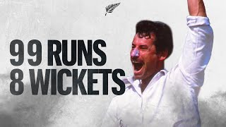 Sir Richard Hadlee Heroic With Bat And Ball 👑 Match Highlights | Blackcaps v England 1984 2nd Test