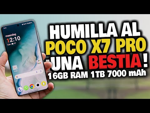 ESTE TELÉFONO ES UNA BESTIA GAMA ALTA Y EL MAS BARATO PARA 2025 🏆 ¡HUMILLA AL POCO X7 PRO!