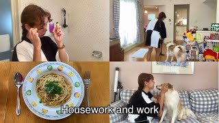 Housework and work - 適当な家事&おうちでお仕事するわたし