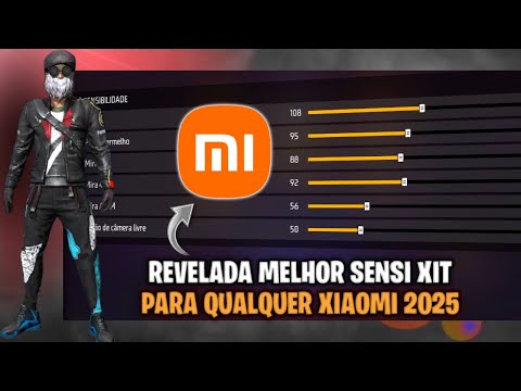 Sensi Atualizada 2025 ⚙️ A Melhor Sensibilidade Para Xiaomi Nova Atualização Free Fire