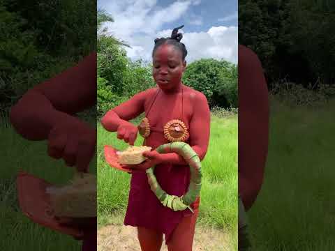 THE CANNIBAL VILLAGE BEHIND THE SENCE #viralvideo