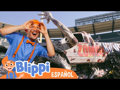 Blippi conduce un Monster Truck 🛻 | Blippi Español | Videos educativos para niños | Aprende y Juega