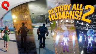 Destroy All Humans! 2: Reprobed \'Locations\' trailer