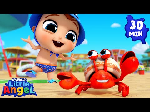 Beach Song – Stay Safe in the Sun! | BABY JOHN™ Playtime Kids Songs & Nursery Rhymes | Little Angel