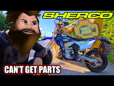 Sherco CAN’T Help, Bike Broken - 500 Supermoto