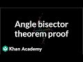 Exploring the Angle Bisector Theorem and Its Proof