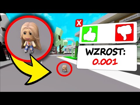 JAK BYĆ MEGA MINI POSTACIĄ na BROOKHAVEN w ROBLOX!