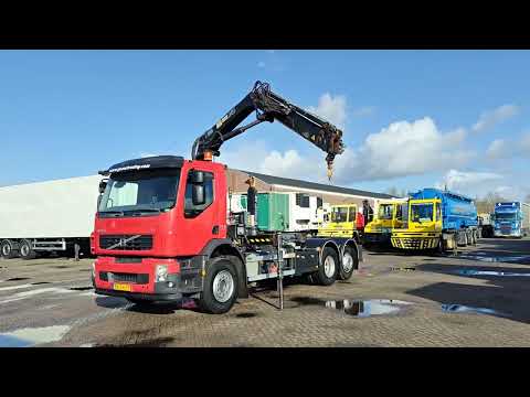 Volvo FE320 6x2/4 Dagcab Euro5 -  Hiab Haakarm 21T + Hiab 111ES-2 HIDUO - Vangmuil - 71.500km Origineel! - MARGE | Vrachtwagens | Haakarmsysteem