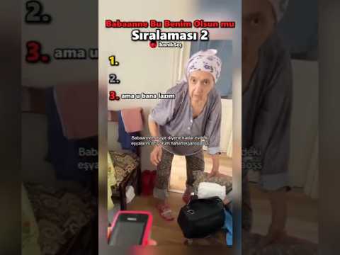 En İyi Babaanne Bu Benim Olsun Mu Sıralaması 2