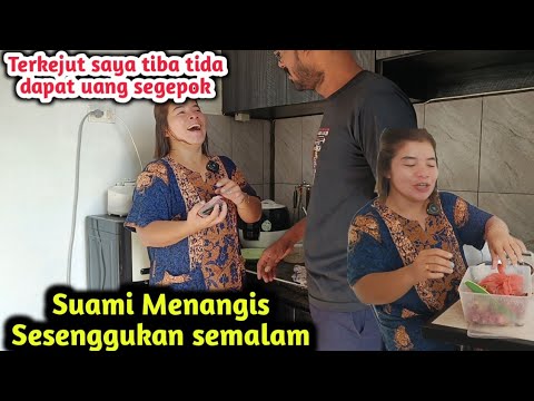 Terkejut Saya Saat Masak Tiba Tiba Suami Berikan Uang JUTAAN ..DARI MANA DIA DAPAT DUIT ??