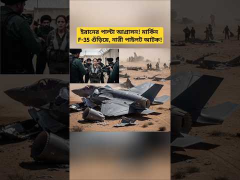 ইরানের দাবি : ২ টি  F-35 ভূপাতি