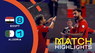 Egypt 8-1 Algeria | Match Highlights | TotalEnergies AFCON Futsal 2026 | Third Place Match.