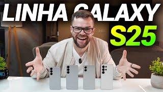 Qual é o melhor Galaxy S25? Testei todos