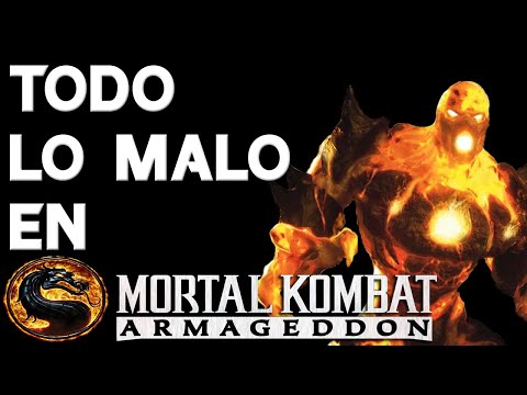 TODO LO MALO EN MORTAL KOMBAT:ARMAGEDDON