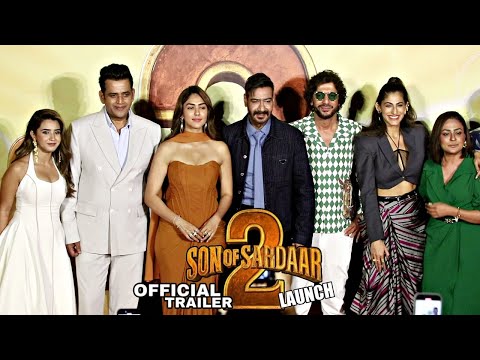 SON OF SARDAAR 2 Trailer Launch UNCUT Event | Ajay Devgan, Ravi Kishan, Mrunal Thakur, Chunky Pandey