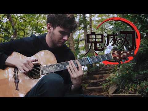 Gurenge - LiSA - Demon Slayer: Kimetsu no Yaiba OP - Fingerstyle Guitar Cover