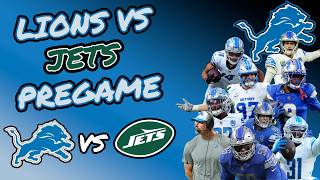 LIONS VS JETS PREGAME