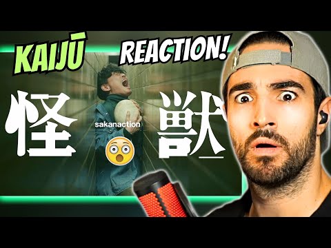 Sakanaction “Kaijū” -Music Video - Reaction 😱 | Anime OP BANGER from Orb