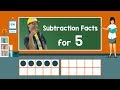 Exploring Subtraction Facts for 5