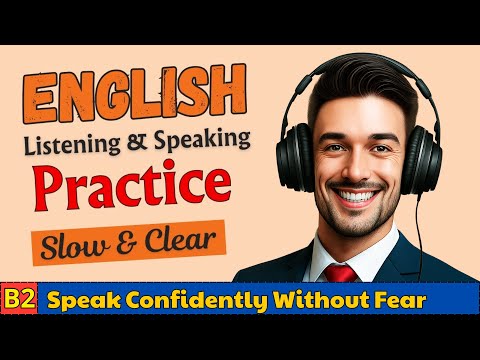 B2 English Shadowing Practice | 40 Minute to Speak Confidently Without Fear 😮 English TV ✔️