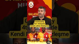 Galatasaray Fazla Riske Girmeden Kendi Lehine Sözleşme Şartlarıyla 4te1 Maliyetle #galatasaray