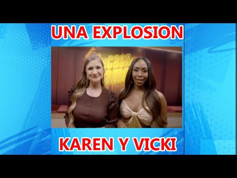 KAREN Y VICKI  BERRIO SORPRENDEN EN LA CASA DE LOS FAMOSOS