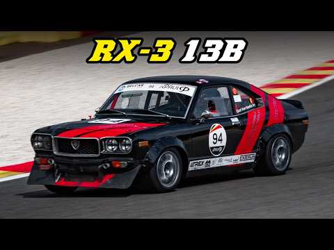 MAZDA RX-3 13B | Racing at Zolder & Spa 2024 | BRAP BRAP BRAP