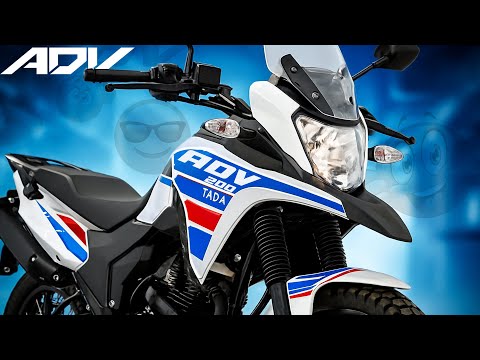 Nova ADV 200 Rally: Desbrave Novos Caminhos! Chegou com TUDO!!!