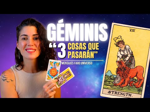 Géminis ¡¡¡MARAVILLA INMENSA LA QUE TE LLEGA!!!