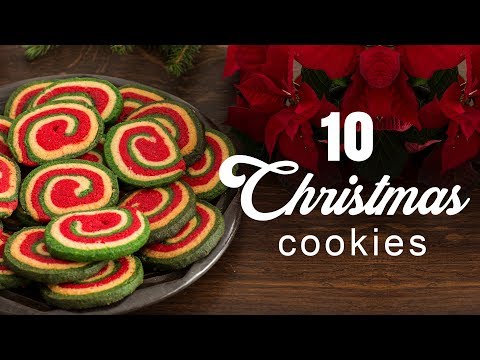 10 Christmas Cookies - The Best Winter Holiday Cookie Recipes