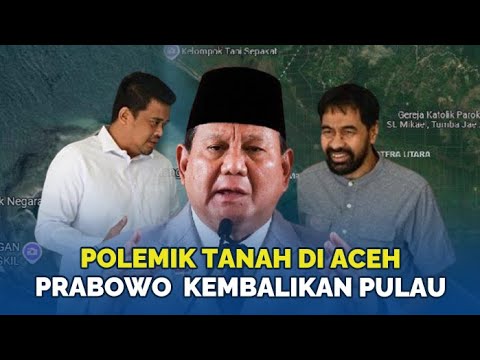 🔴Pulau Sengketa Kembali ke Aceh, Gubernur Muzakir Manaf Puji Langkah Presiden Prabowo