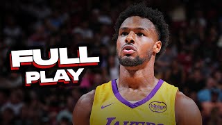 Bronny James Full Play vs Mavs | July 10, 2025 | FreeDawkins