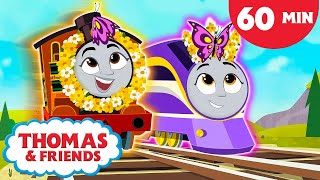 Thomas Works With Friends to Solve Problems! | Thomas and Friends: All Engines GO! | 60 Minutes